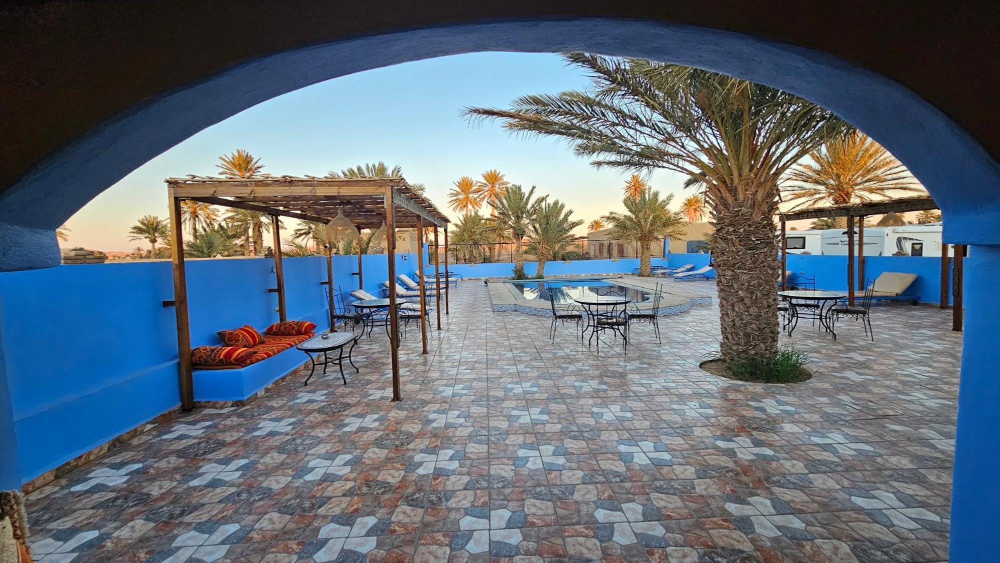 Auberge Les Roches Merzouga Exterior foto