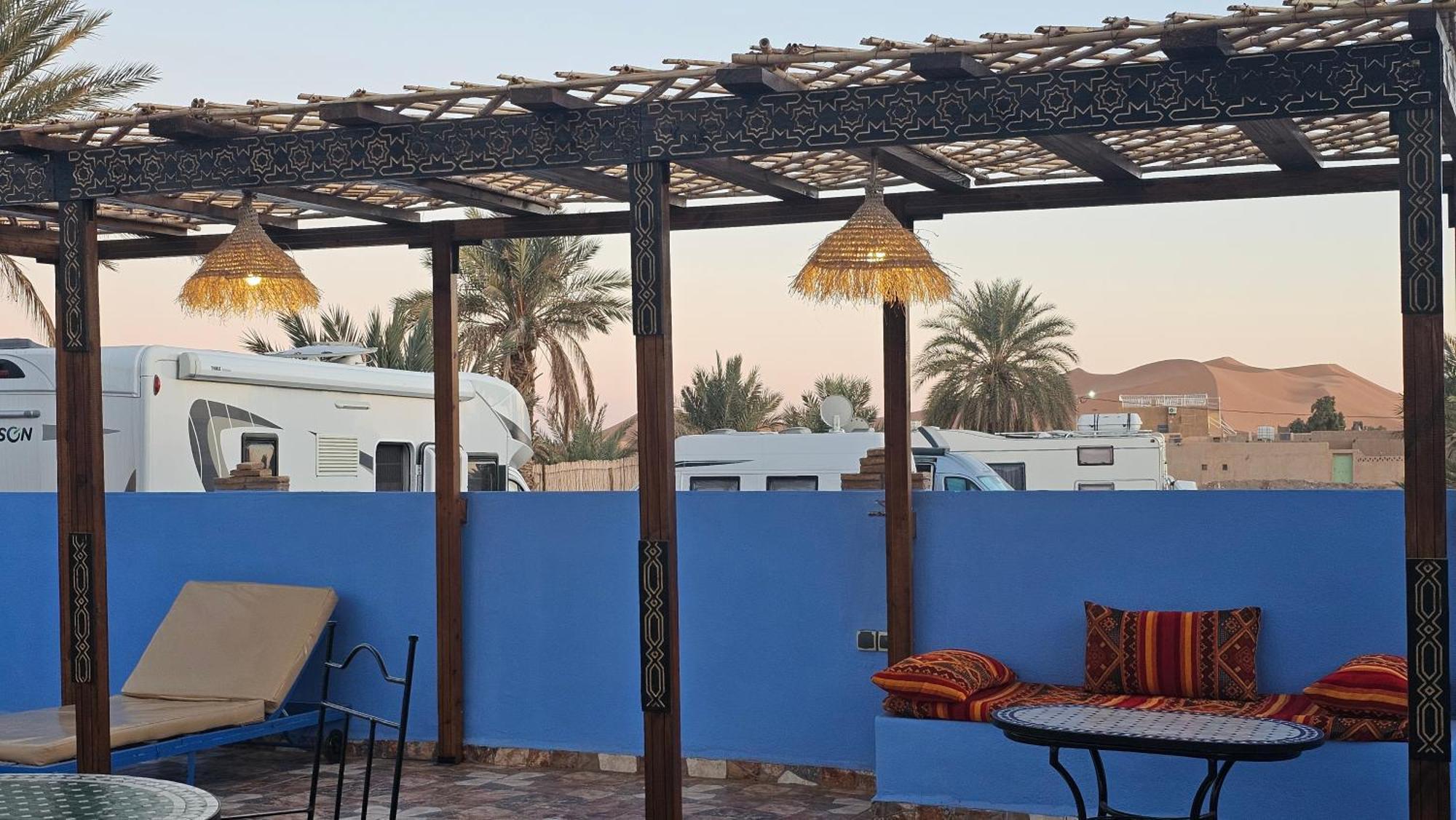 Auberge Les Roches Merzouga Exterior foto