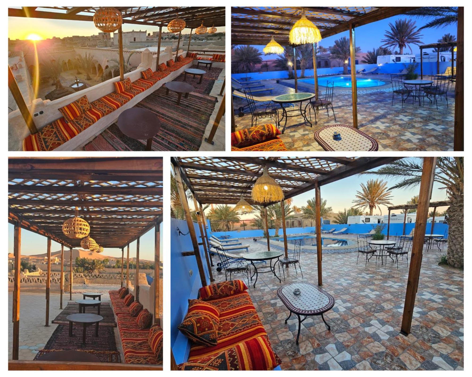 Auberge Les Roches Merzouga Exterior foto