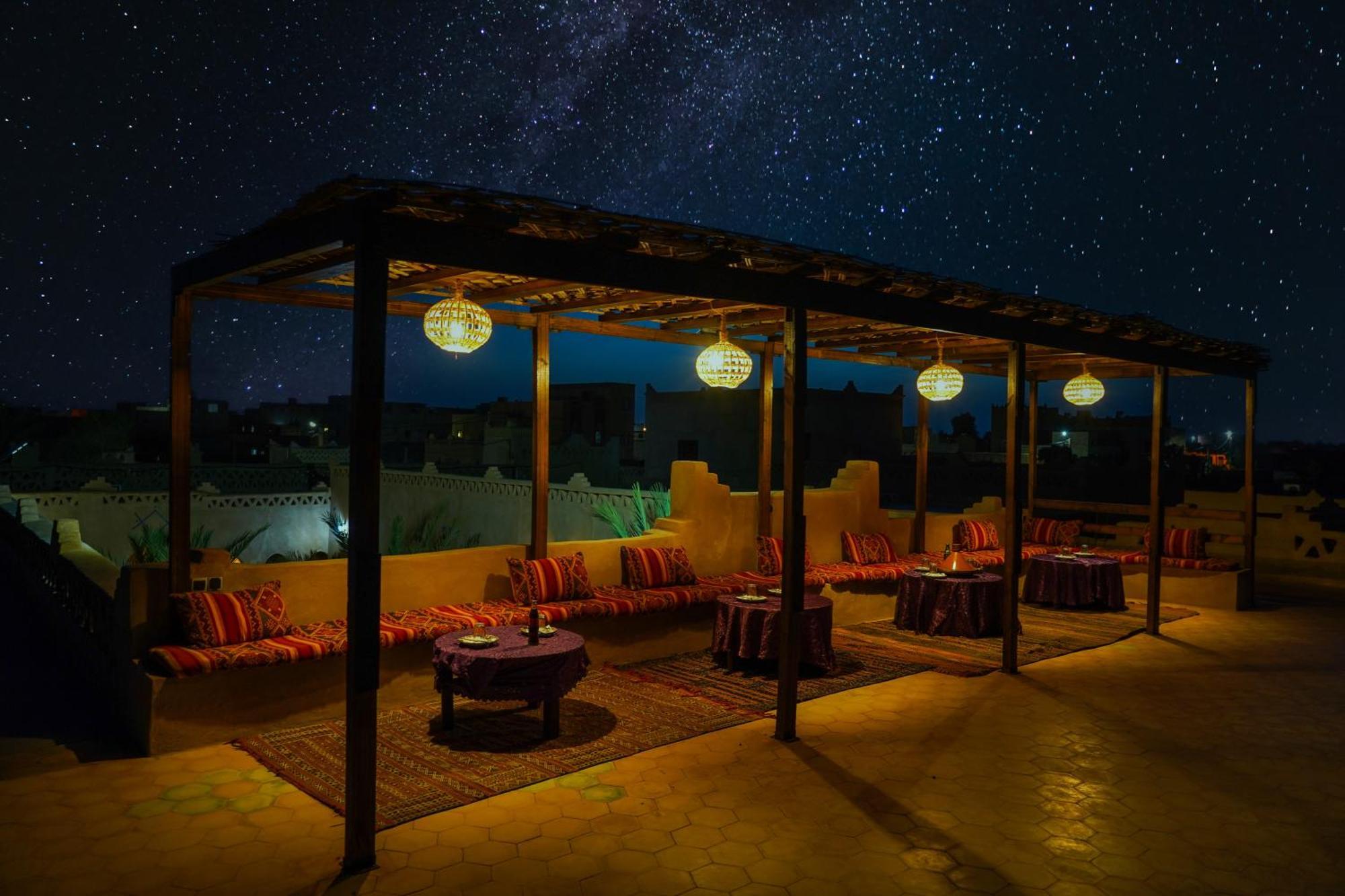 Auberge Les Roches Merzouga Exterior foto